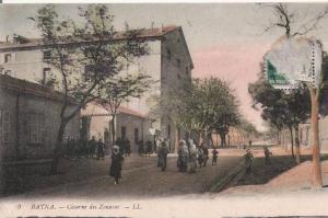 BATNA 9 CASERNE DES ZOUAVES (ANIMATION) 1911