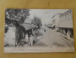 BATNA -UNE RUE DU QUARTIER ARABE-ANIMEE