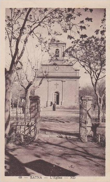 cpa- Batna. L´Eglise.