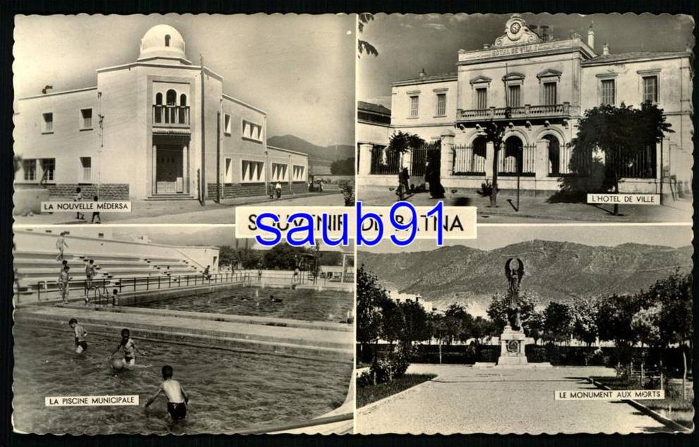 Batna -  Souvenir de Batna -  Multivues   -   Réf  24144