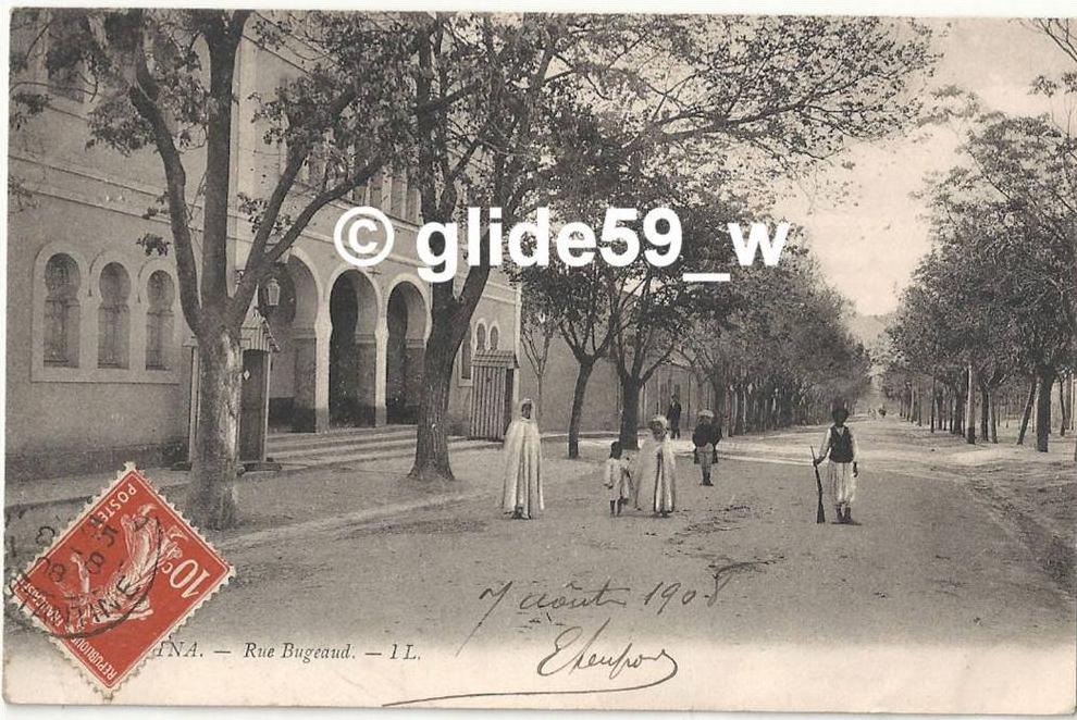 BATNA - Rue Bugeaud (animée)