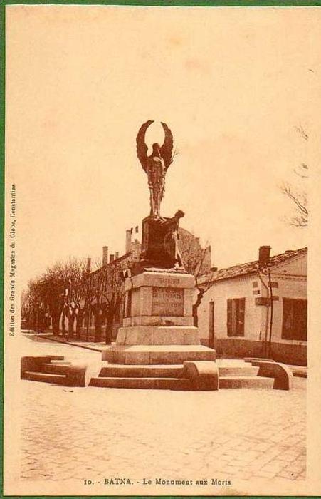 ALGERIE. BATNA. Monuments aux Morts.