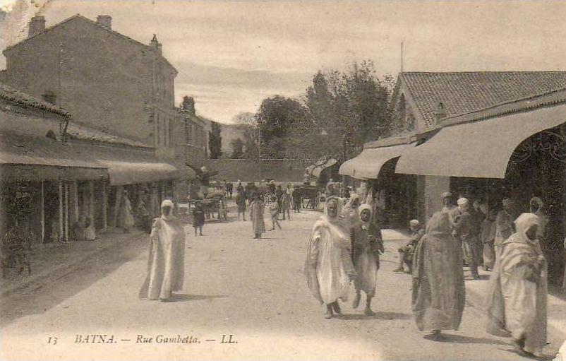 ALGERIE  BATNA  Rue Gambetta  ..... ( Ref FA814 )