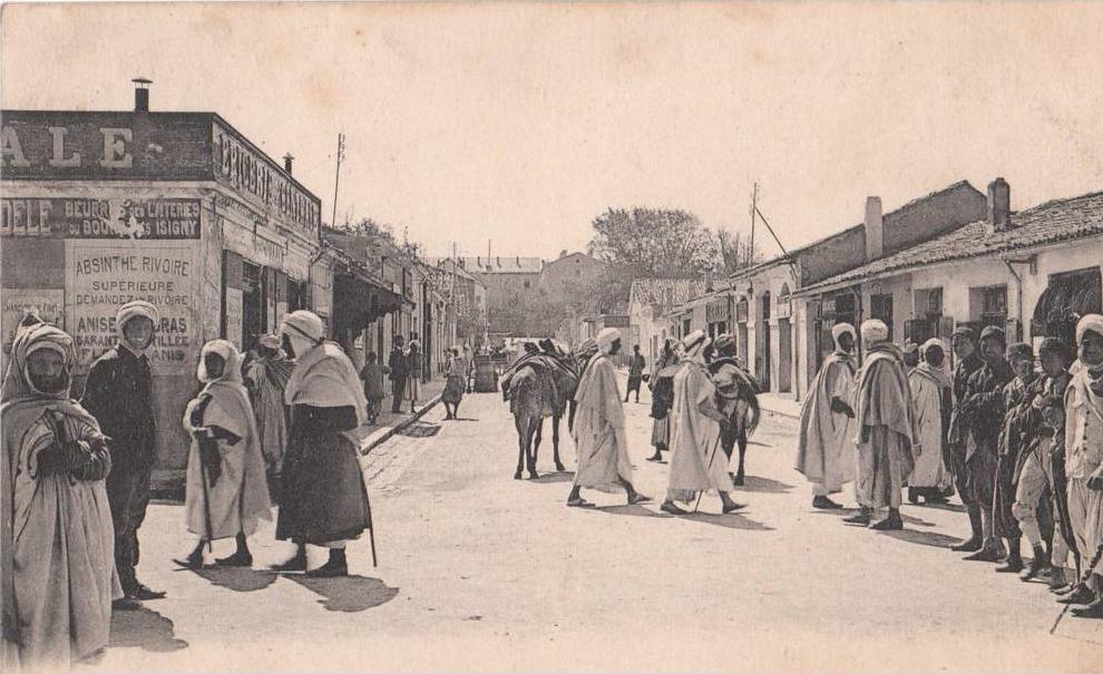 B302 @ ALGERIE @ BATNA @ BELLE CPA  RUE DU GENERAL FAIDHERBE @ A VOIR !!!