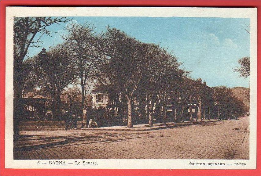 CPSM - Algérie - Batna - Le Square (Edition Bernard N°6)