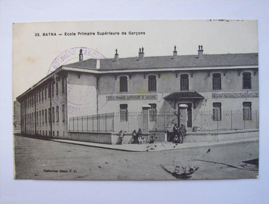 algerie  batna ecole primaire superieure de garcons