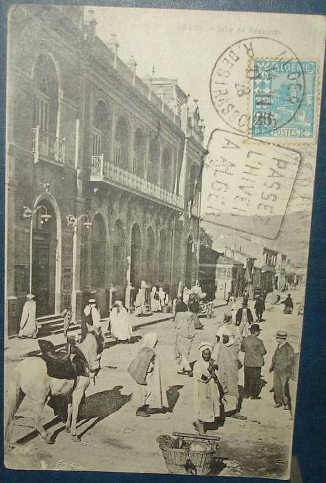 BATNA.Salle de Réunion.Cpa,voyagé,be,ani mée,daguin alger