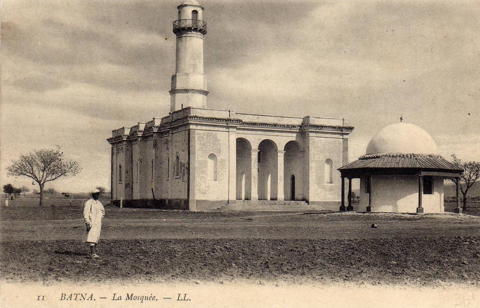 CARTE POSTALE ANCIENNE. ALGERIE. BATNA. LA MOSQUEE.