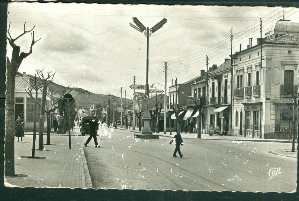 Batna - avenue de france ( pelurage sur le devant )  - sf61