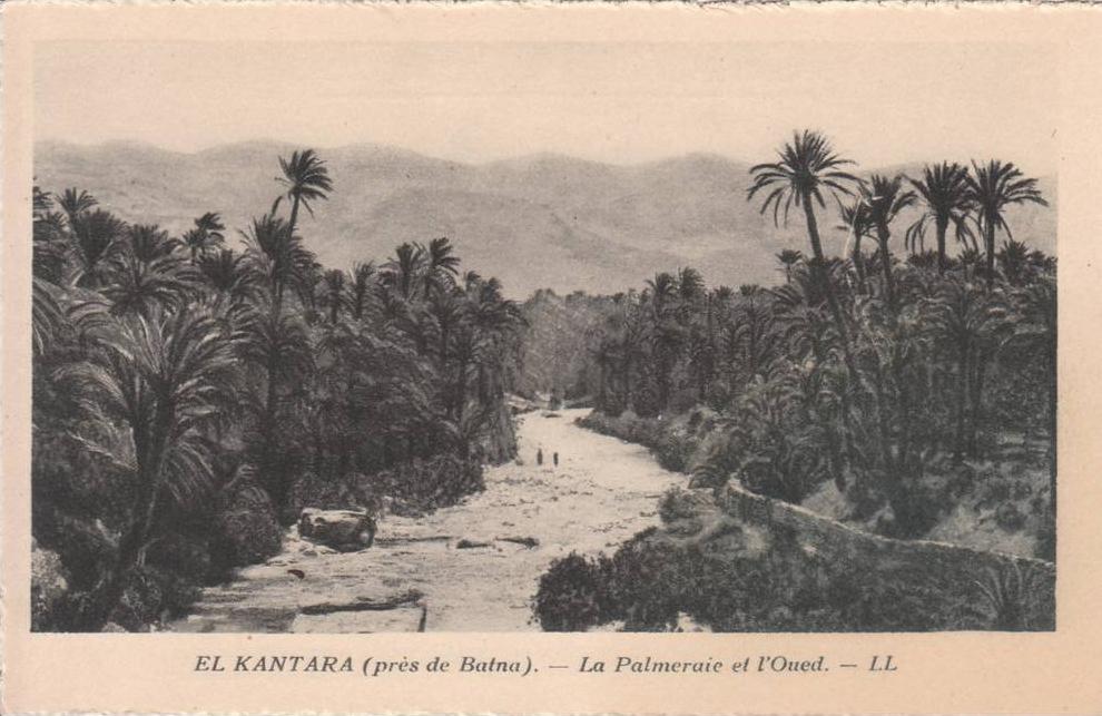 El Kantara - le Village Rouge et la Porte du Désert