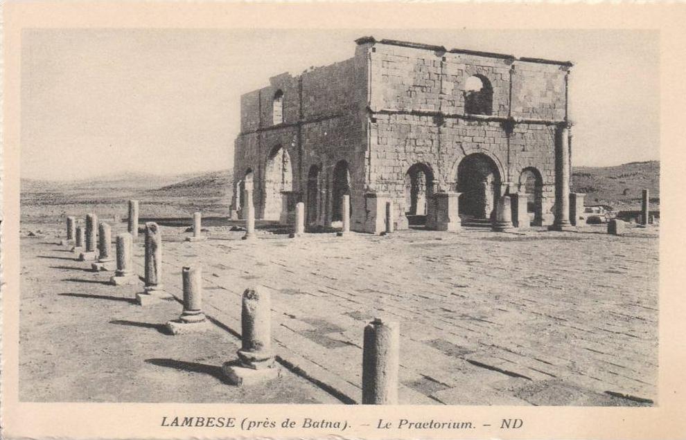 Lambese - le Praetorium