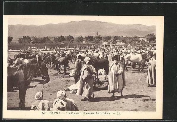 CPA Batna, Le Grand Marche Indigene