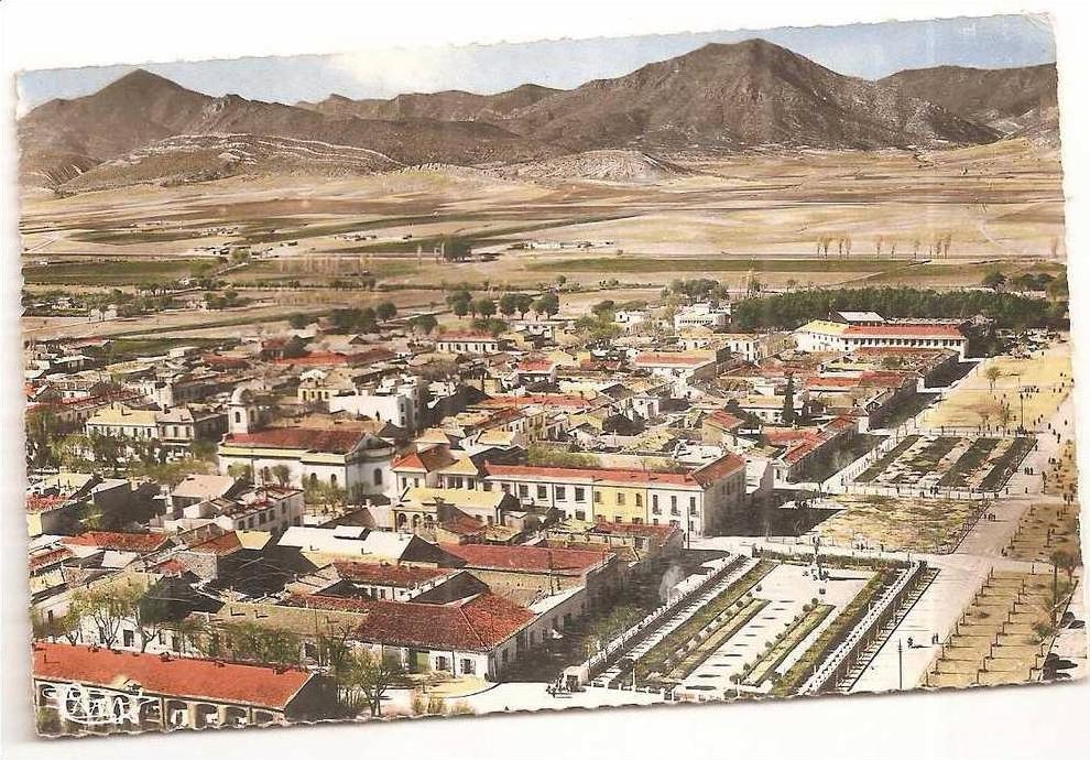 algérie  BATNA   vue de la  ville   l ' esplanade  bocca