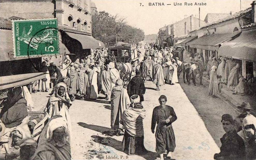 ALGERIE - BATNA - Une Rue Arabe