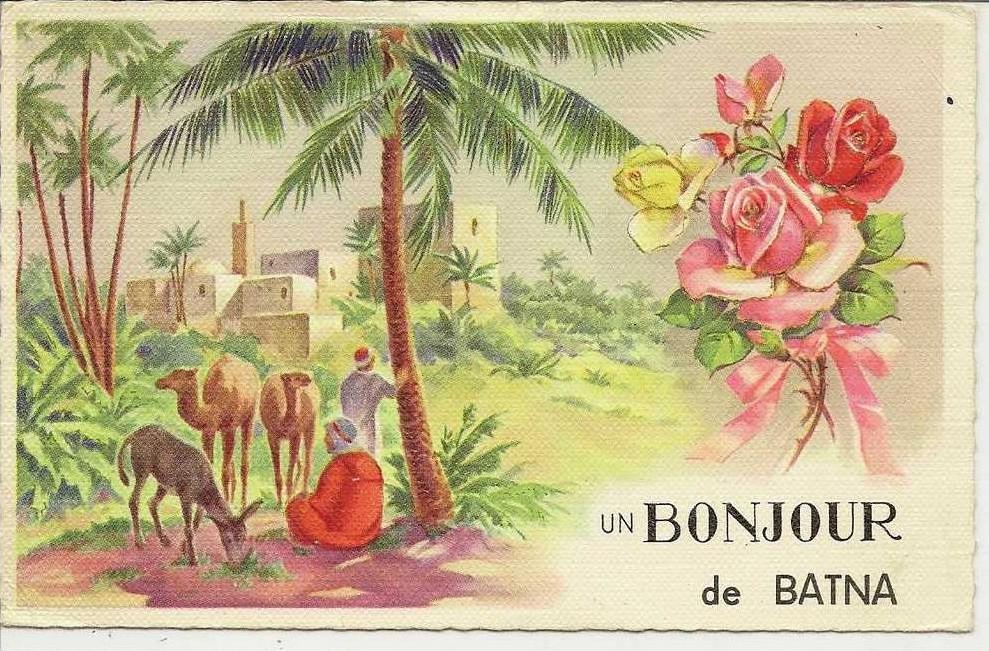 188 - UN BONJOUR DE BATNA (  ) ALGERIE