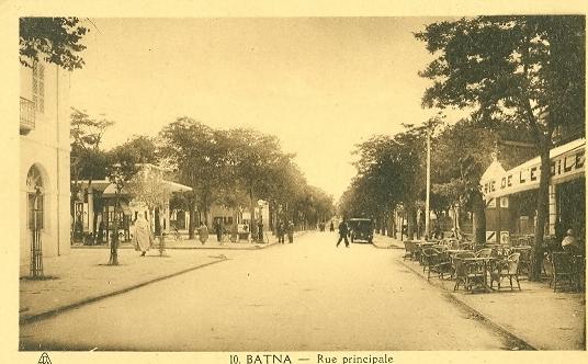 5 - ALGERIA BATNA RUE PRINCIPALE NOT CIRCULATED