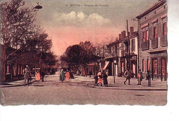 REF16.038     ALGERIE .   BATNA.    AVENUE DE FRANCE.