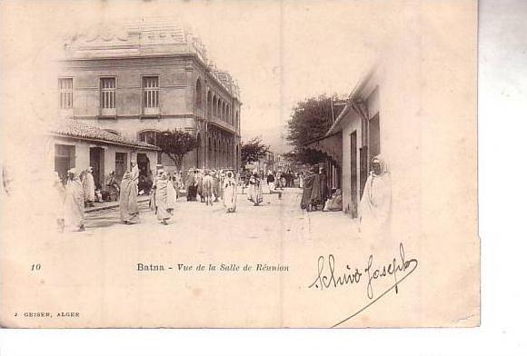 REF16.035  ALGERIE .   BATNA. VUE DE LA SALLE DE REUNION