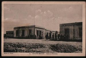 AK Algerien/Algeria/Algerie, Colomb Béchar, Caserne d'Aviation