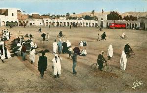 ALGERIE COLOMB BECHAR PLACE LUTEAUD ET TRANSAHARIENNE