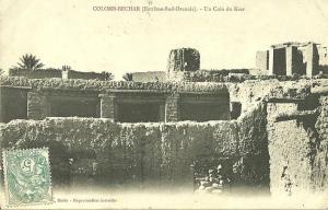 ALGERIE.COLOMB-BECHARD. UN COIN DU KSAR.