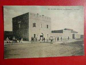 COLOM BECHAR  .  SUD ORANAIS .  LA GARE