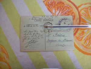 ALGERIE COLOMB BECHAR Palmeraie ambulant vers AIN SEFRA tampon troupe coloniale MAROC FM franchise militaire