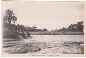 10.  -  COLOMB  BECHAR.  -   Le  Barrage  en  Crue