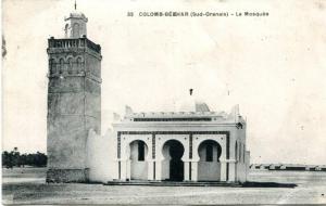 COLOMB-BECHAR La Mosquée - CPSM (petit format) écrite et timbrée en 1931
