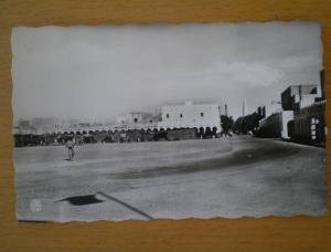 CPSM PHOTO PETIT FORMAT - COLOMB-BECHAR - PLACE LUTAUD