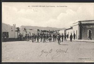 CPA Colomb-Bechar, La Grande-Rue