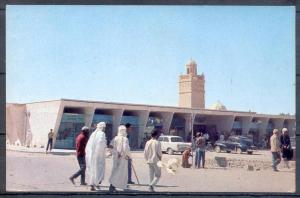 BECHAR  num 14   marche et minaret   non ecrite   ANIMEE     VOITURES