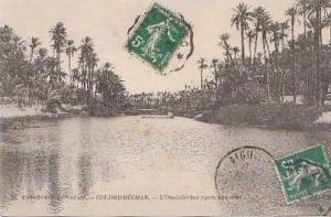 Extreme Sud Oranais Colomb BECHAR dos simple  L´Oued Bechar aprés une crue