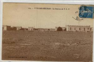 COLOMB BECHAR LA STATION DE TSF