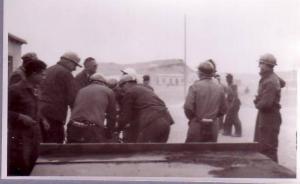 Algérie - Photo format 13 x 9.8 - Colomb-Béchar - Abadla - Le Ksiksou - 25.04.1955