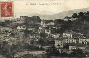 BOUGIE Vue generale et le Fort Barral Recto Verso