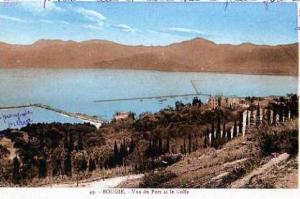 BOUGIE Vue du Port et le Golfe