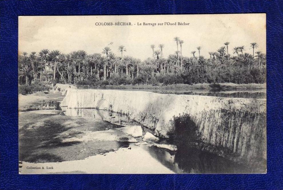 ALGERIE / ALGERIEN   Colomb Bechar      Le Barrage sur l'Oued Bechar