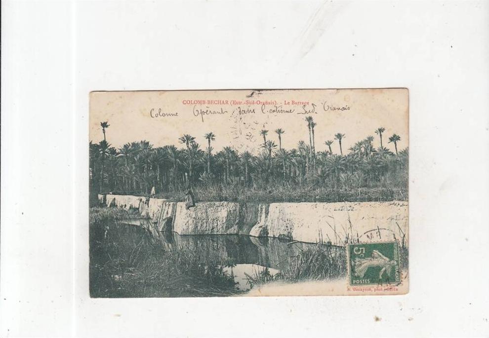 BR57106 Colomb Bechar le barrage    2 scans