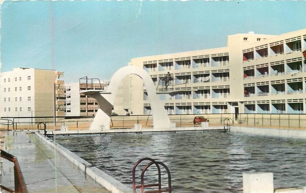 *   (ALG)   COLOMB BECHAR  *   CPM  CPSM    -   LA PISCINE DE GARNISON