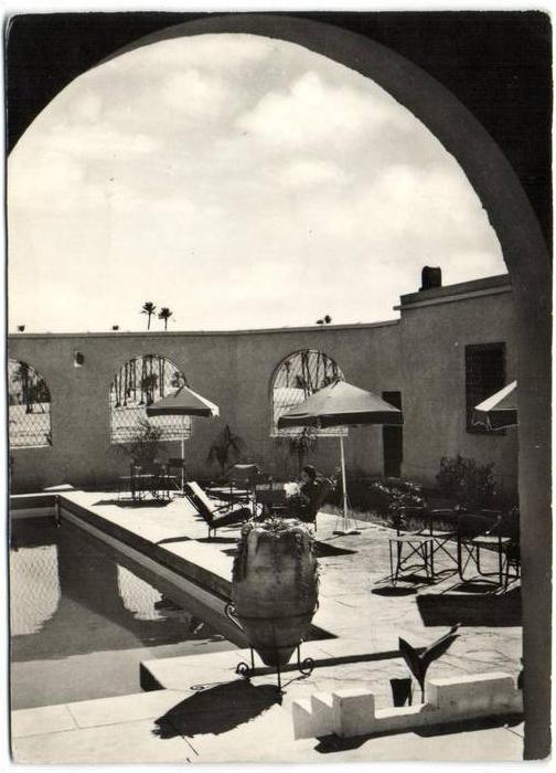 Colomb-Béchar - Hôtel Transatlantique - La Piscine