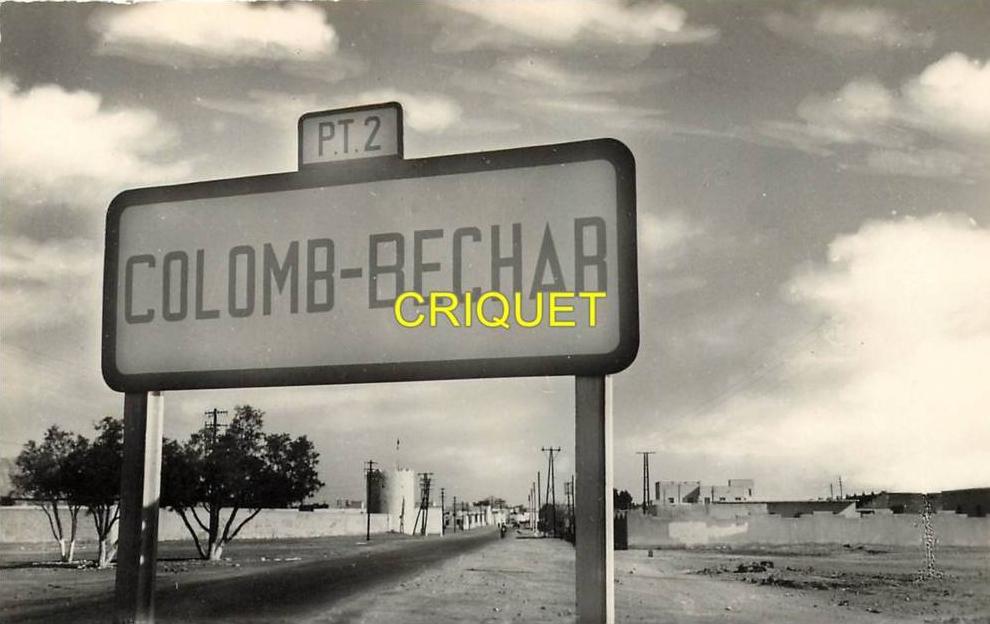 Algérie, cpsm Colomb Béchar, Entrée Sud, pas courante