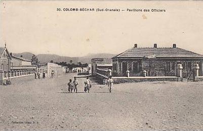algerie colomb bechar  pavillons des officiers  animée 30  ideale ps