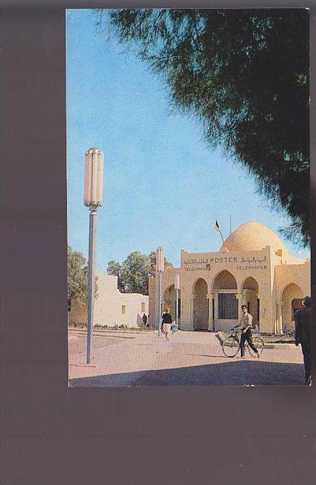 cpsm ,   Béchar , La Poste  ,  voyagé 1966