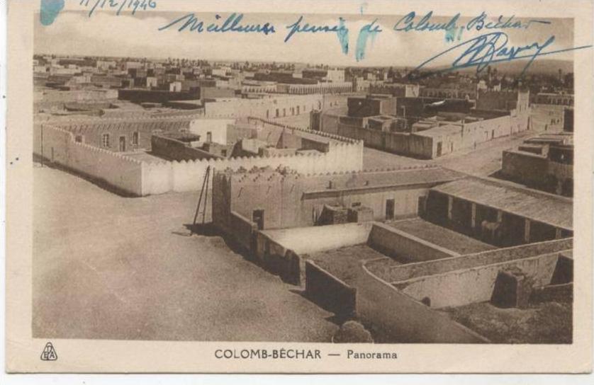 COLOMB BECHAR  PANORAMA  1946