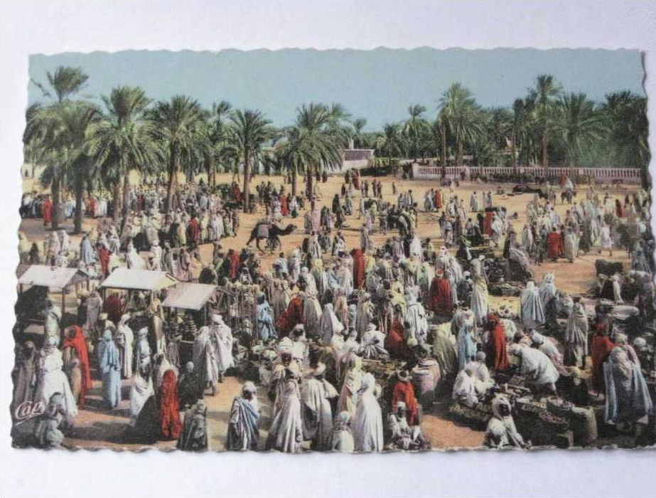 MA45 * afrique algérie scénes et types marché indigéne est ce colomb béchar ?