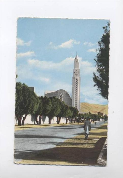 ALGERIE -- BECHAR --l eglise ----RECTO / VERSO-------b18