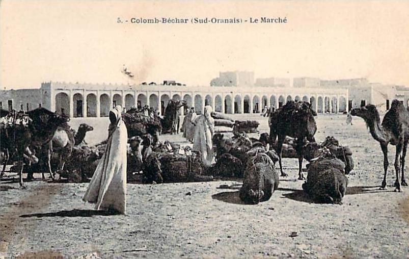 Algérie - Colomb-Béchard - Le Marché