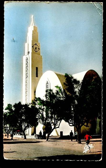 Agérie - Colomb Béchar  La Cathédrale