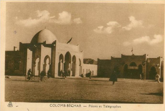 CPA - Colomb Béchard - Postes et Télégraphes